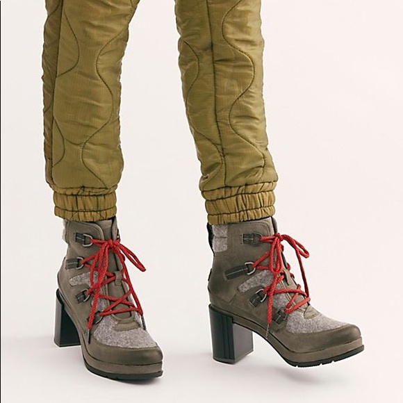 sorel blake lace up bootie